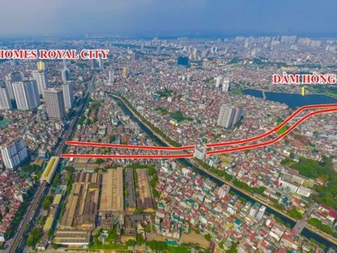 Dự án đường vành đai hơn 2.400 tỷ cạnh khu đô thị của Vinhomes có chuyển động mới ngay đầu năm