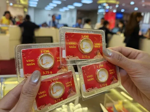 Tối 5-3, giá vàng miếng SJC, vàng nhẫn tăng trở lại