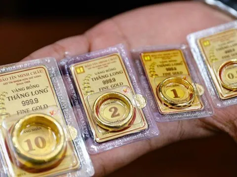 Giá vàng SJC, giá vàng nhẫn trơn sáng 7/3 tăng mạnh