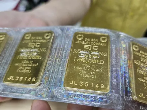 Sáng 7-3, giá vàng miếng SJC, vàng nhẫn tăng tiếp