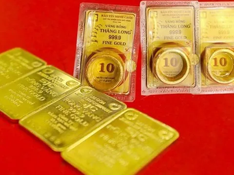 Chiều tối ngày 10/3: Giá vàng SJC, vàng nhẫn trơn đồng loạt vượt 186 triệu đồng/lượng