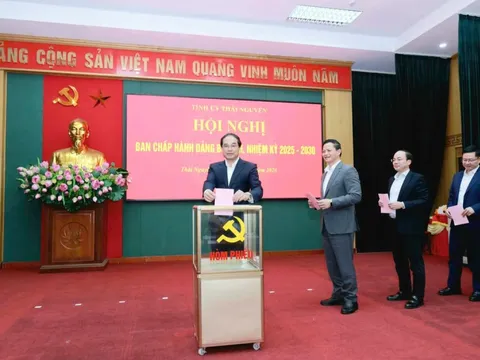 Ông Bùi Văn Lương được bầu làm Phó Bí thư Thái Nguyên