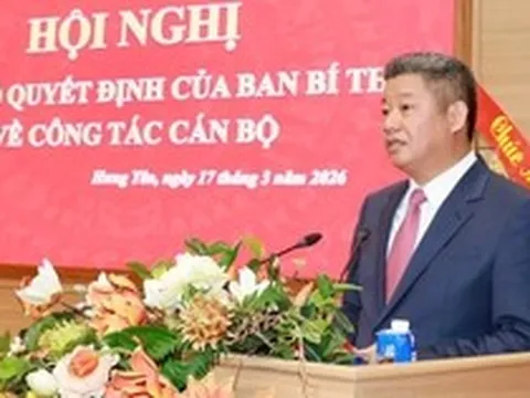Phó Chủ tịch Hà Nội Nguyễn Mạnh Quyền làm Phó Bí thư Tỉnh ủy Hưng Yên