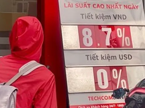 Lãi suất ngân hàng hôm nay 18/3: Nhiều ngân hàng nâng mức lãi suất vượt 8%/năm