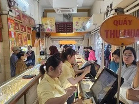 Sáng 19-3, giá vàng miếng, vàng nhẫn đồng loạt rớt 4,6 triệu đồng/lượng