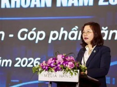 Chủ tịch UBCKNN nêu 2 giải pháp trọng tâm thúc đẩy chứng khoán Việt Nam phát triển bền vững giai đoạn tới