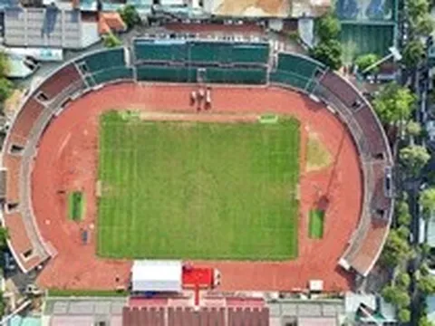 Cận cảnh sân vận động vừa được khởi công cải tạo gần 320 tỷ đồng