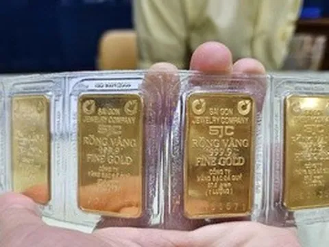 Giá vàng miếng SJC, vàng nhẫn tăng gần 13 triệu đồng trong 3 ngày