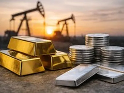 Tối nay giá dầu tăng mạnh, vàng bạc lại ‘rơi không thương tiếc’