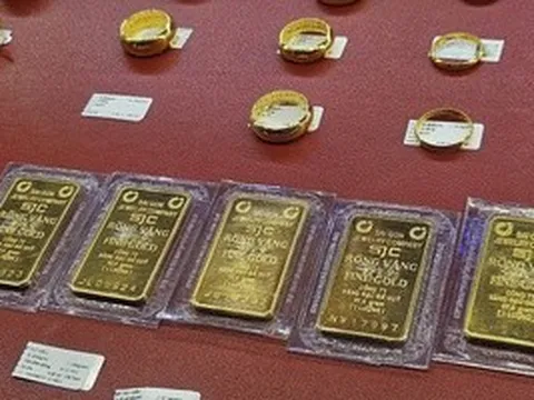 Sáng 26-3, giá vàng miếng SJC, vàng nhẫn biến động mạnh