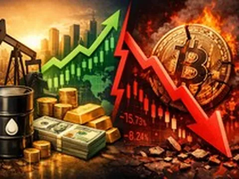 Chỉ 4 loại tài sản tăng giá từ đầu năm, Bitcoin dẫn đầu chiều giảm