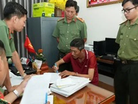 Thi hành lệnh bắt tạm giam Đặng Thanh Hùng sinh năm 1985