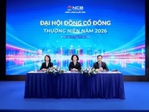 Cập nhật Đại hội cổ đông NCB 2026: Lên kế hoạch tăng trưởng cho vay 35%, dùng toàn bộ lợi nhuận để thực hiện phương án cơ cấu lại