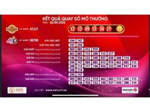 Vietlott lại có vé trúng giải Jackpot 2