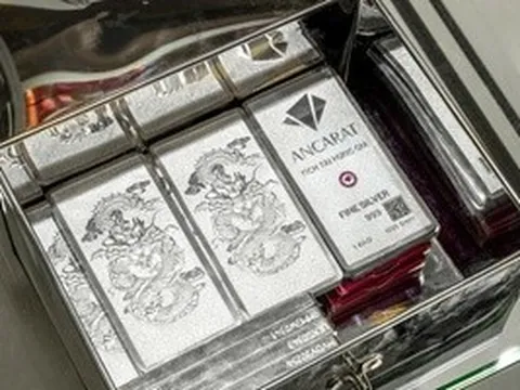 Giá bạc hôm nay 8-4: Lên cao nhất trong 3 tuần