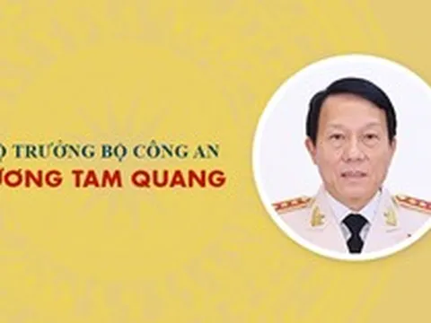 Infographic: Sự nghiệp Bộ trưởng Bộ Công an Lương Tam Quang