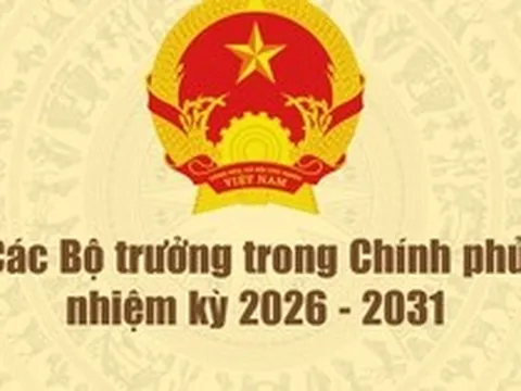 Infographic: Tiểu sử tóm tắt các bộ trưởng trong Chính phủ nhiệm kỳ 2026-2031