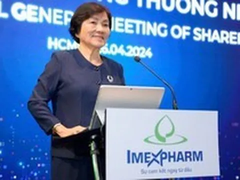 Ba lãnh đạo Imexpharm cùng đăng ký bán cổ phiếu