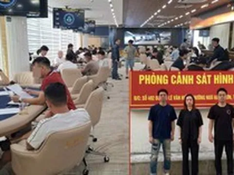 Lệnh giữ người khẩn cấp với Đinh Văn Hùng SN 1996 trong đường dây hoạt động tinh vi