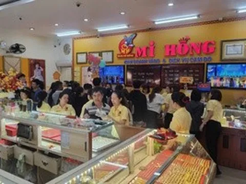 Cuối ngày 14-4, bất ngờ giá vàng miếng SJC trên thị trường tự do