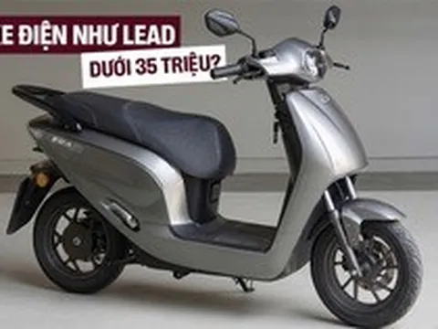 Rộ hình ảnh xe máy điện Việt Nam dáng như Honda Lead: Giá đồn đoán dưới 35 triệu đồng, cốp siêu rộng, chạy 150km/sạc