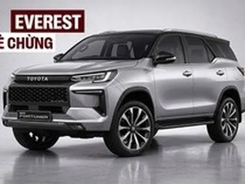 Xem trước Toyota Fortuner đời mới sắp ra mắt: Khung gầm, nội thất xịn như Land Cruiser Prado, máy dầu 3.0L, ADAS nâng cấp?