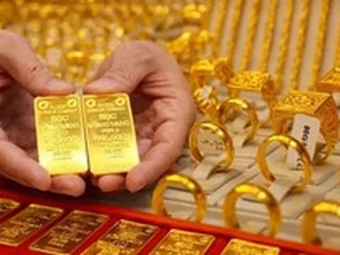 Giá vàng SJC, vàng nhẫn trơn chiều ngày 18/4