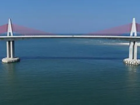 Việt Nam sắp hoàn thành cầu vượt biển dài nhất miền Trung trị giá 2.400 tỷ, chuẩn bị thông xe vào đúng dịp đặc biệt