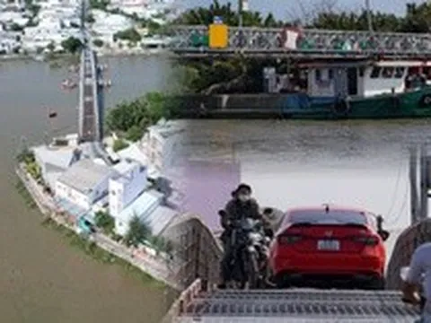 Cầu sắt hơn 50 tuổi nối TP.HCM - Tây Ninh xuống cấp, nằm chờ ngày xây mới