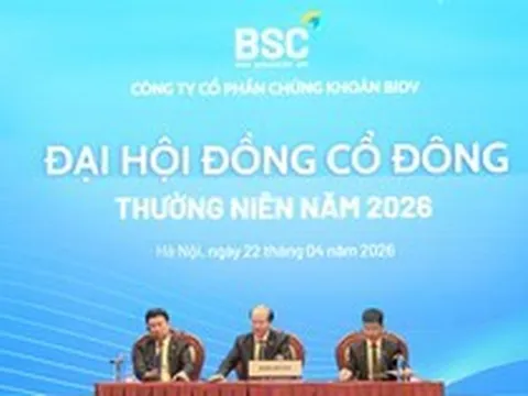 ĐHĐCĐ Chứng khoán BIDV (BSC): Mục tiêu lợi nhuận 700 tỷ năm 2026, quyết tâm nâng quy mô vốn gấp đôi lên 11.000 tỷ đồng