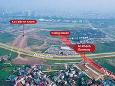 Bất động sản khu vực An Khánh rộn ràng đón loạt hạ tầng lớn