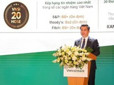 Chủ tịch Vietcombank: Ngân hàng đang chờ phê duyệt các phương án trả cổ tức khoảng 44.500 tỷ đồng