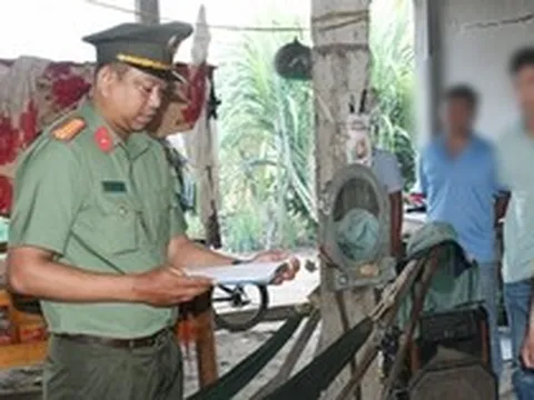 Thi hành lệnh bắt tạm giam, khám xét nơi ở của Thạch Chanh Tra