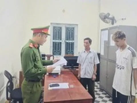 Ra quyết định bắt tạm giam Nguyễn Xuân Phong SN 2007