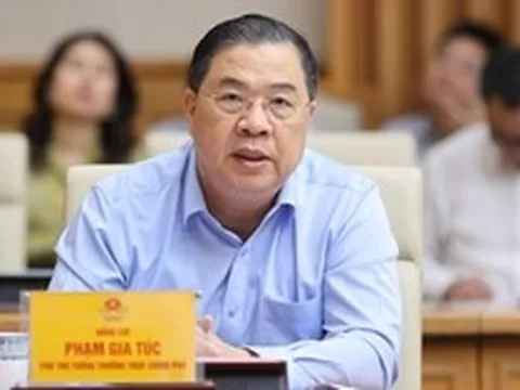 Phó Thủ tướng Thường trực Phạm Gia Túc nhận thêm nhiệm vụ