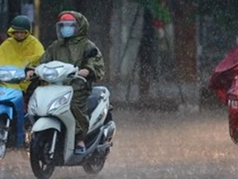 Tin mới về đợt không khí lạnh sắp tràn xuống miền Bắc, mưa to nhiều ngày liên tiếp