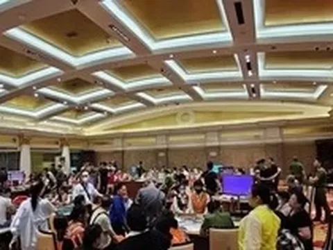 Phá tụ điểm đánh bạc trên 300 tỷ gần biên giới Lạng Sơn