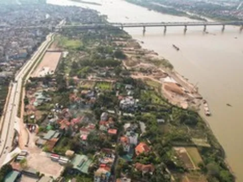 Hà Nội: Thống nhất di dời, quy hoạch toàn bộ khu dân cư ngoài đê sông Hồng, an toàn thoát lũ