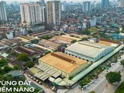 Toàn cảnh khu đất ven hồ Đền Lừ sắp chuyển đổi từ nhà máy sang chung cư