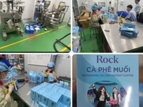 Công ty tại Hưng Yên sản xuất hơn 220.000 gói cà phê giả