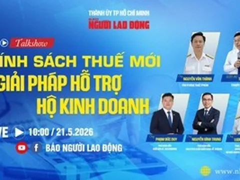 Talkshow "Chính sách thuế mới và giải pháp hỗ trợ hộ kinh doanh"