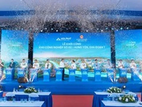 Hòa Phát khởi công khu công nghiệp thứ ba tại Hưng Yên theo mô hình công nghiệp hỗ trợ