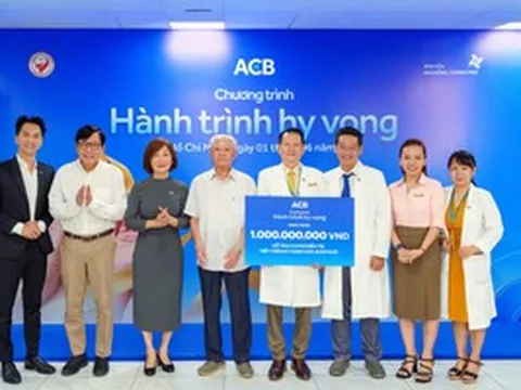 ACB đón sinh nhật lần thứ 33 bằng chuỗi hoạt động vì cộng đồng