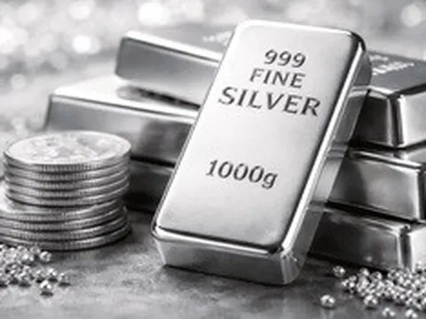 Giá bạc hôm nay (9/6): Biến động trái chiều giữa các thương hiệu
