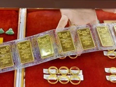 Giá vàng nhẫn trơn, vàng miếng chiều 9/6