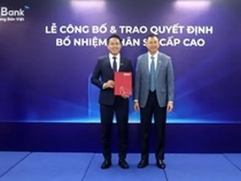 BVBank bổ nhiệm thành viên mới ban điều hành - Giám đốc khối khách hàng cá nhân
