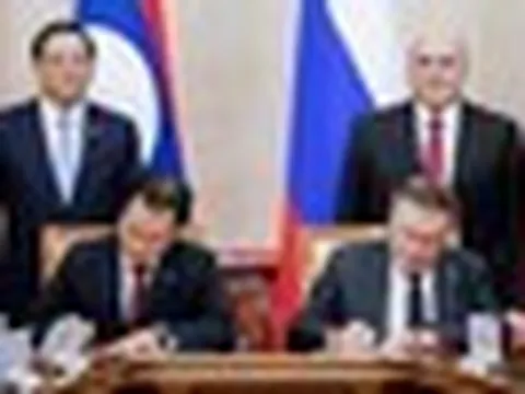 Nga-Lào ký kết thỏa thuận hợp tác trong lĩnh vực năng lượng hạt nhân