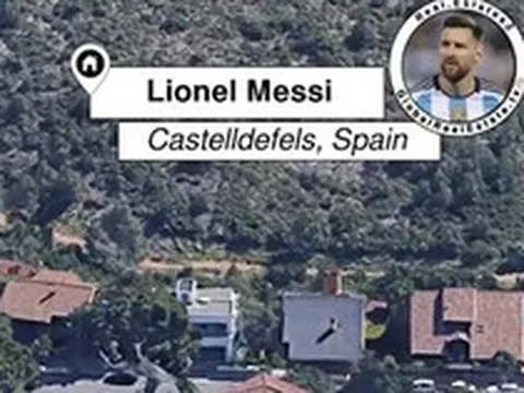 Khối bất động sản 300 triệu USD trải dài 3 châu lục của Lionel Messi