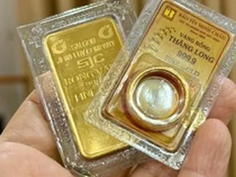 Giá vàng nhẫn trơn, vàng miếng chiều 17/6