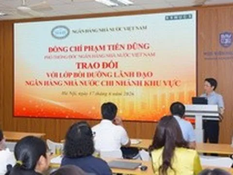 Phó Thống đốc Phạm Tiến Dũng chia sẻ định hướng ứng dụng công nghệ và chuyển đổi số ngành Ngân hàng